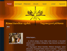 Tablet Screenshot of katolikusmegyer.sk